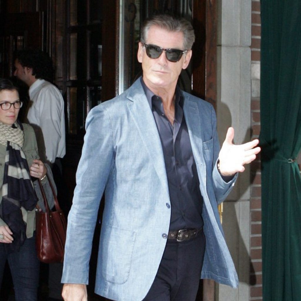 Former James Bond actor Pierce Brosnan Former James Bond actor Pierce Brosnan